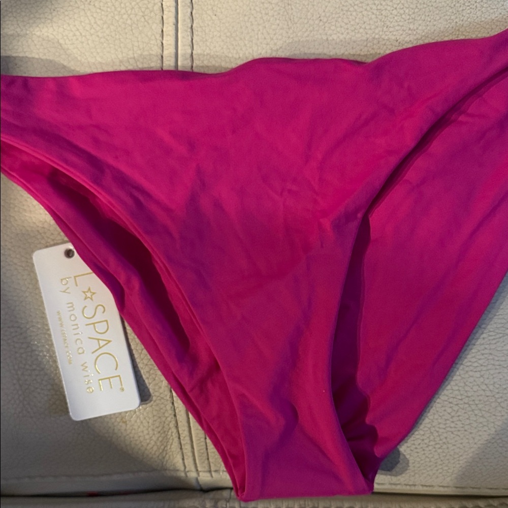 L*Space Fuchsia Bikini Bottom